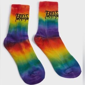 Dolls Kill Tie Dye Socks